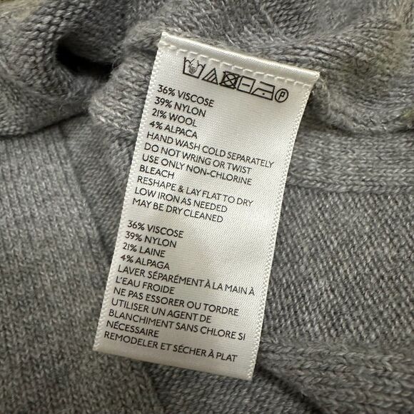 NWT by ANTHROPOLOGIE Arseneau Ribbed Sweater Dress Wool Alpaca Blend - Picture 11 of 14